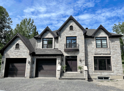 Maison résidentiel construite par Noblex Construction