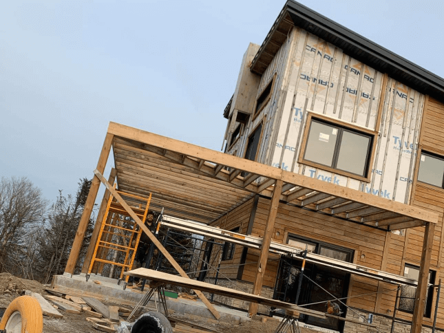 Revêtement extérieur en rénovation